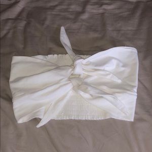 Charlotte Russe Tied Tube Top